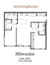 Meetinghouse Apartments Milwaukie Floor Plan